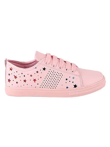 Stylestry Womens & Girls Pink Casual Sneakers Shoes