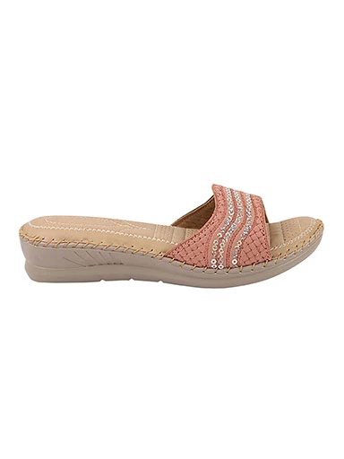 Stylestry Women's & Girl's Pink Ortho Care Cushion Sandals