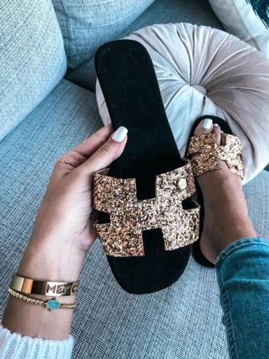Stylestry Women Rose Gold Stylish Flats