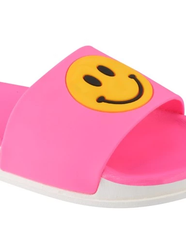Stylestry Women Pink Printed Thong Flip-Flops