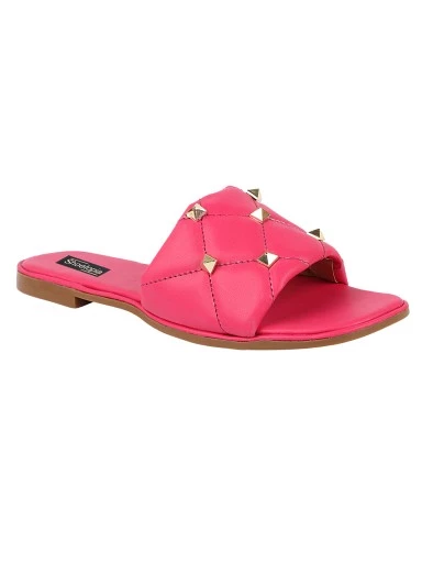 Stylestry Women Black Embellished Open Toe Flats with Bows