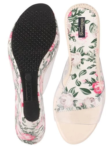 Stylestry white Block Sandals