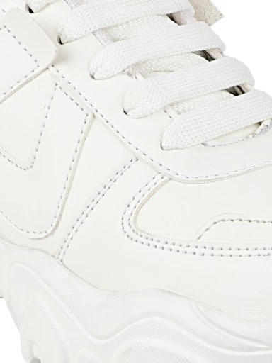 Stylestry Women White Walking Shoes