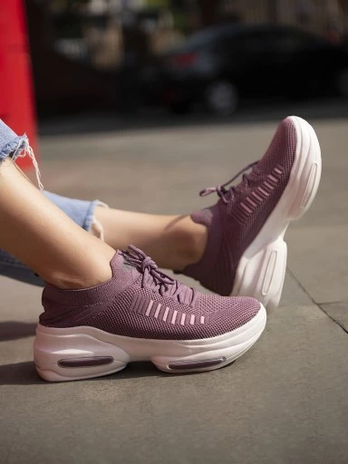Stylestry Women Peach-Coloured Walking Shoes