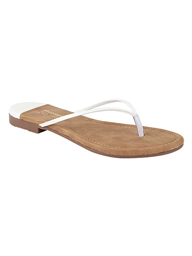 Stylestry Womens & Girls White Solid Open Toe Flats