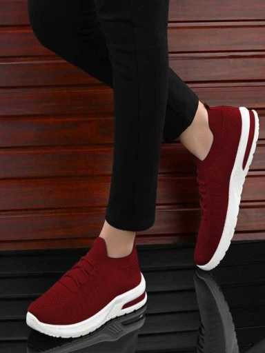 Stylestry Womens & Girls Cherry Lace Up Walking Shoes
