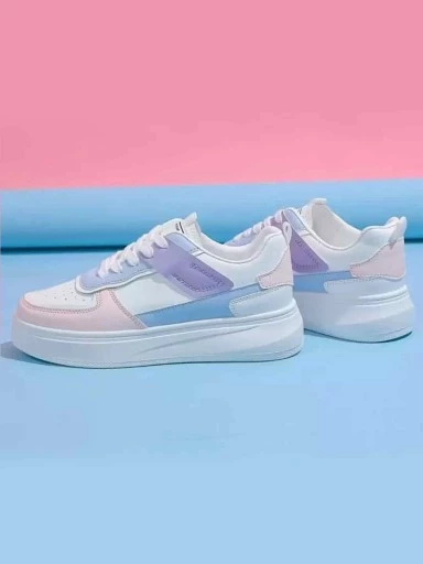 Stylestry Women & Girls Pink Smart Casual Sneakers