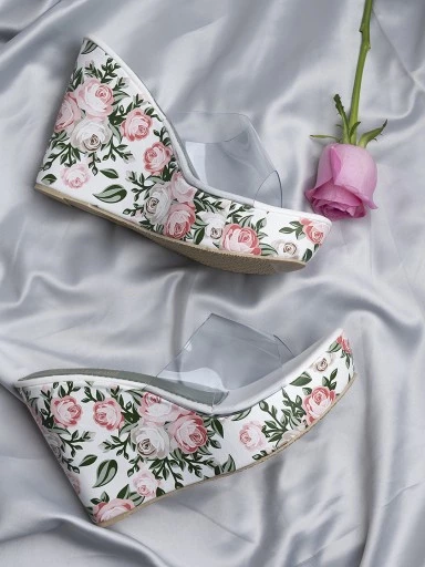Stylestry white Block Sandals