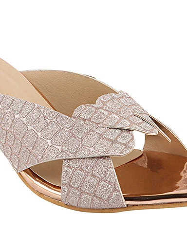 Stylestry Women's & Girl's Pink Peep Toes Block Heels