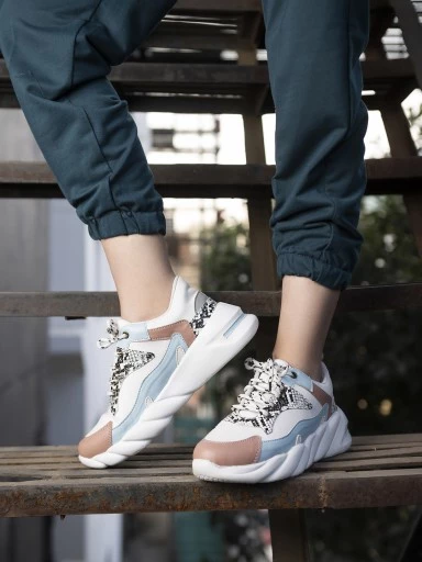 Stylestry Women White Walking Shoes