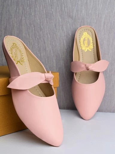 Stylestry Women Pink Ballerinas