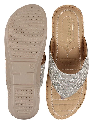 Stylestry Women's & Girl's Grey Ortho Care Dr Orthopaedic Cushion Sandals