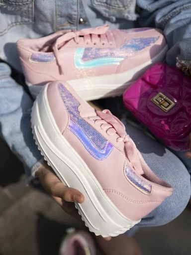 Stylestry Women Pink Sneakers