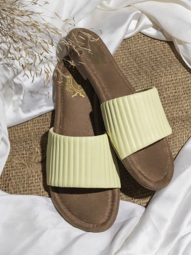 Stylestry Women Green Casual Flats