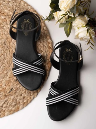 Stylestry Womens & Girls Open Toe Flats