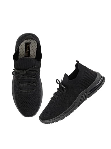 Stylestry Women Black Walking Shoes