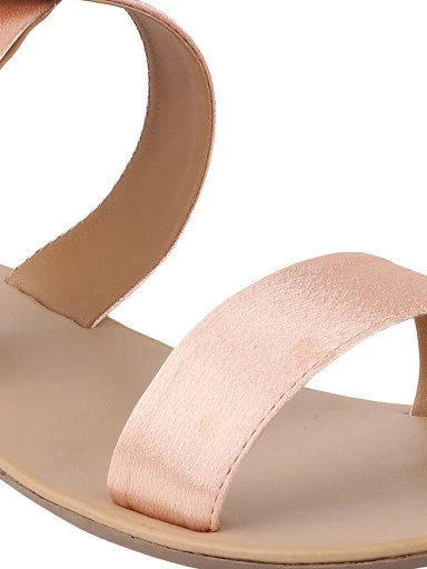Stylestry Women Pink One Toe Flats