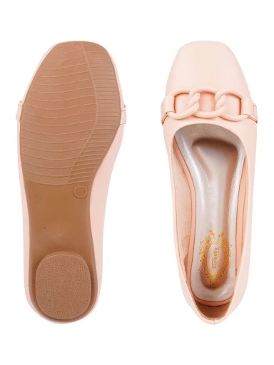 Stylestry Casual Stylish Trendy & Comfortable Peach Belly For Women & Girls