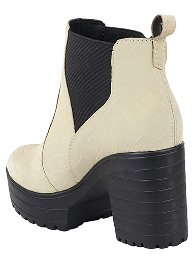 Stylestry Womens & Girls Pull On Mustard Solid High Heeled Boots