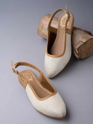Stylestry Women White Flat Ballerinas