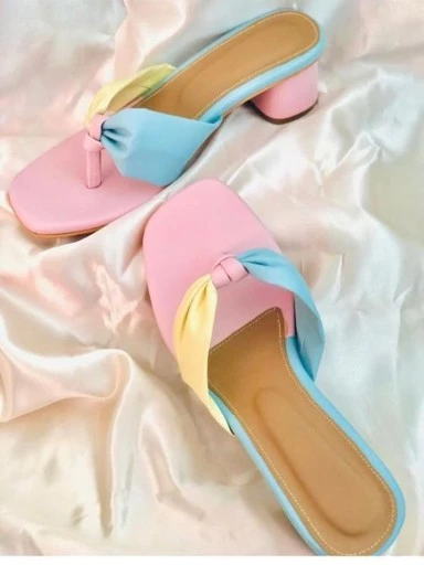 Stylestry Women Multi Colored Block Heels