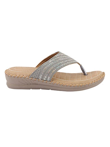 Stylestry Women's & Girl's Grey Ortho Care Dr Orthopaedic Cushion Sandals