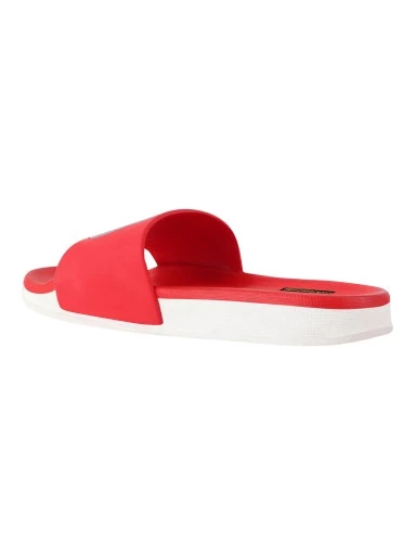 Stylestry Women Red Printed Sliders