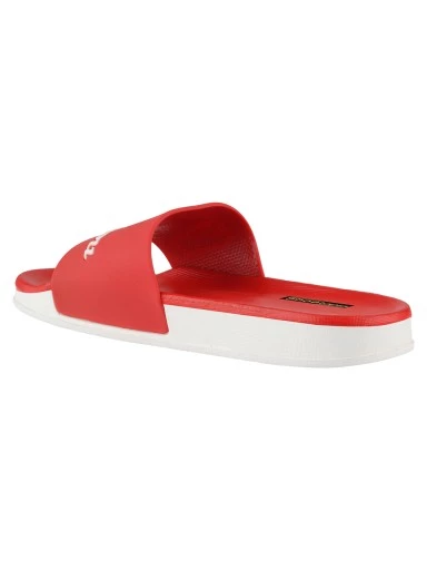 Stylestry Women Red Printed Sliders