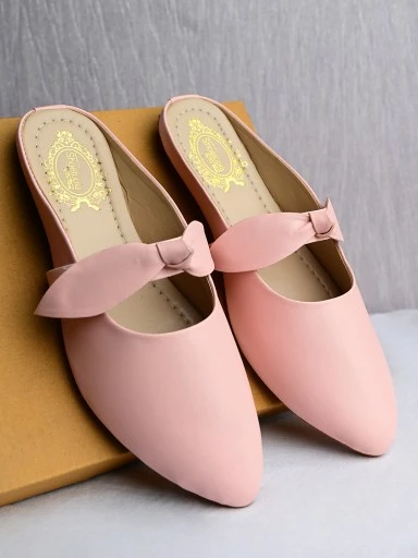 Stylestry Women Pink Ballerinas