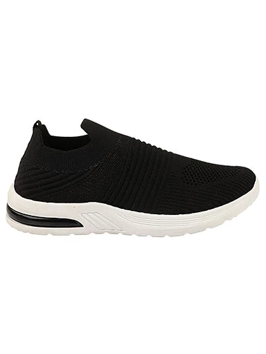 Stylestry Womens & Girls Black Casual Walking/Running Shoes
