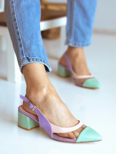 Stylestry Women Multi Colored Block Heels
