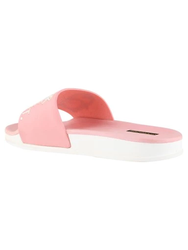 Stylestry Women Pink Printed Thong Flip-Flops