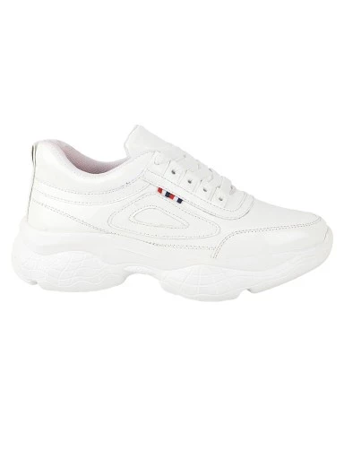 Stylestry Women White Walking Shoes