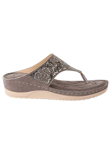 Stylestry Women's & Girl's Ortho Care Dr Orthopaedic Super Comfort Fit Grey Cushion Sandals