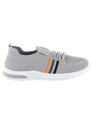 Stylestry Womens & Girls Grey Lace Up Casual Walking Shoes
