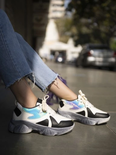 Shoes Sneakers Lace-Up Sneakers chillegs Lace-Up Sneaker black casual look 