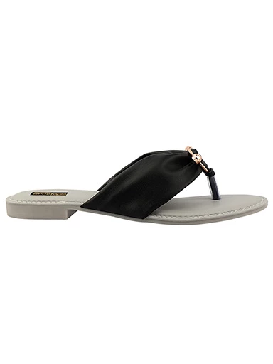 Stylestry Womens & Girls Black Flats T-Strap Flats