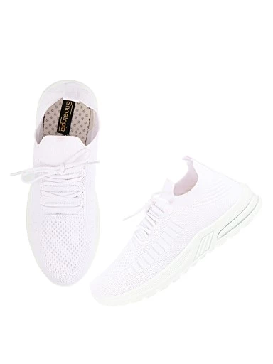 Stylestry Women White Walking Shoes