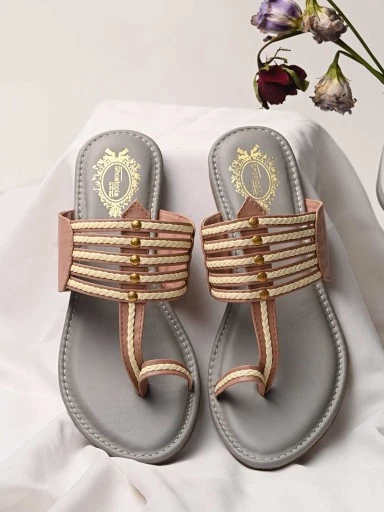 Stylestry Women Stylish Grey Flats