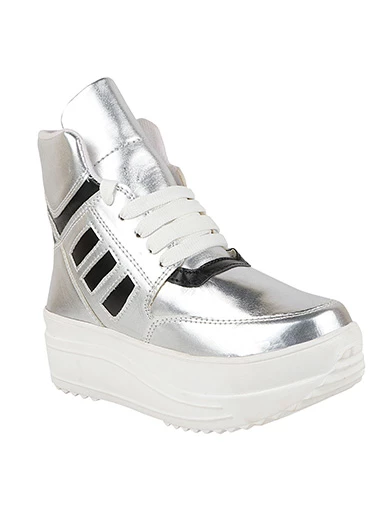 Stylestry Womens & Girls Colourblocked Lace Up Heeled Boots