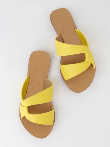Stylestry Women & Girls Yellow Flats