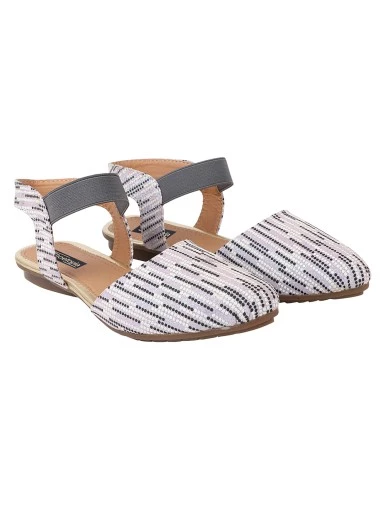 Stylestry Grey Women Flat Mules Bellies Sandals