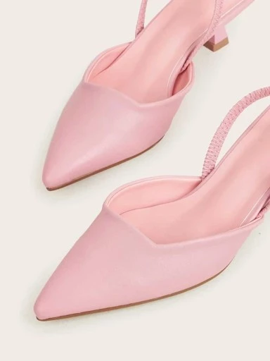 Stylestry Women & Girls Stylish Nude Pink Heels