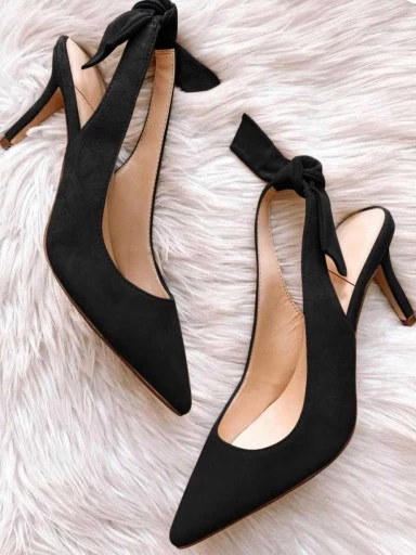 Stylestry Women Black Stilettos Heels