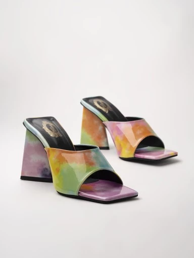 Stylestry Women & Girls Stylish Multicolored Heels