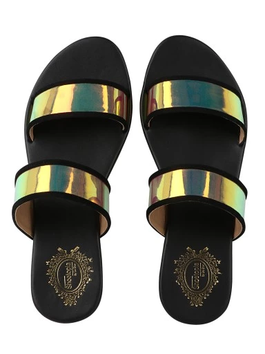 Stylestry Women Black Flats