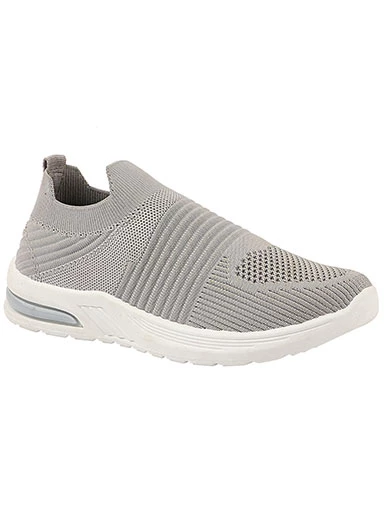 Stylestry Womens & Girls Grey Casual Walking/Running Shoes