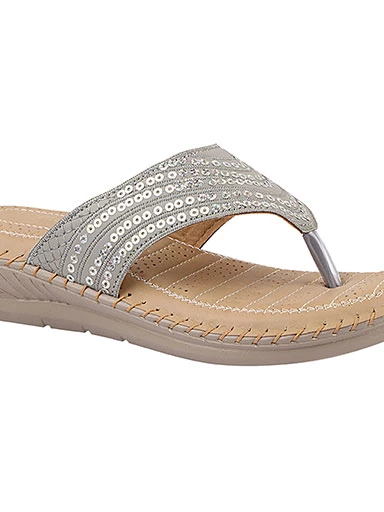 Stylestry Women's & Girl's Grey Ortho Care Dr Orthopaedic Cushion Sandals