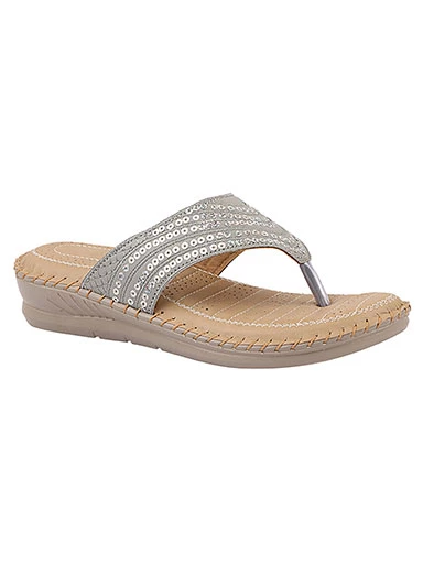 Stylestry Women's & Girl's Grey Ortho Care Dr Orthopaedic Cushion Sandals
