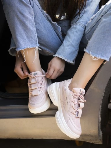 Stylestry Women Pink Walking Shoes